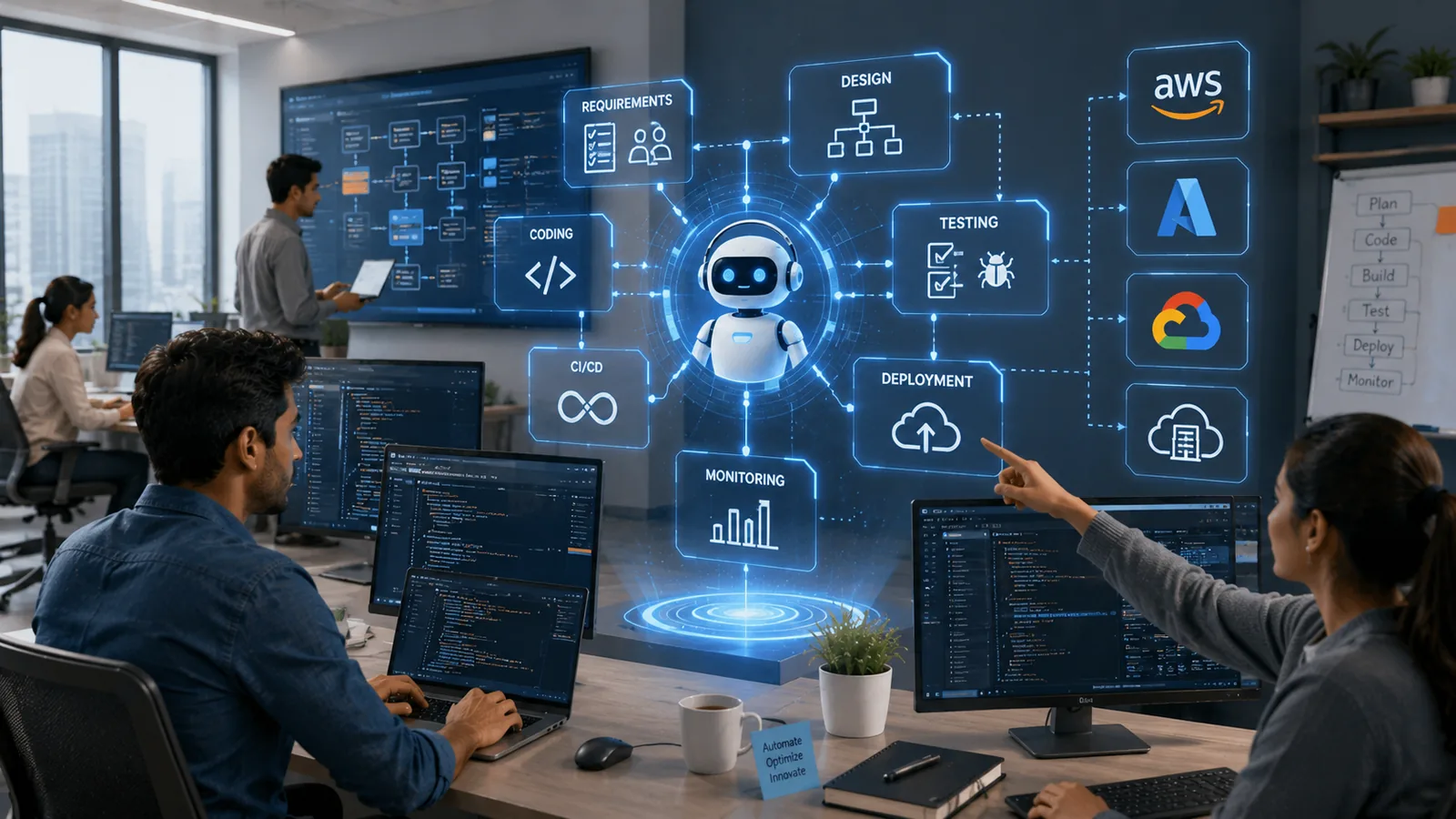 Agentic AI in SDLC: How It Transforms Full-Stack Development in Multi-Cloud Ecosystems