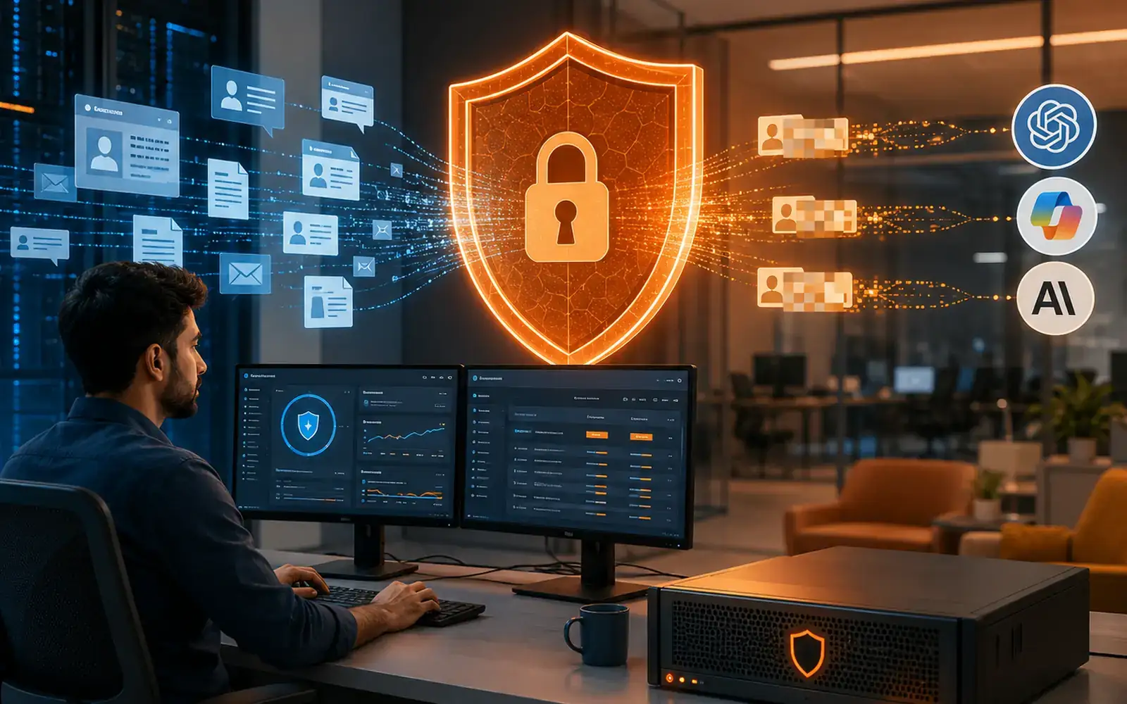 Kalpita Sentinel: An Offline PII Firewall That Masks Before You Prompt