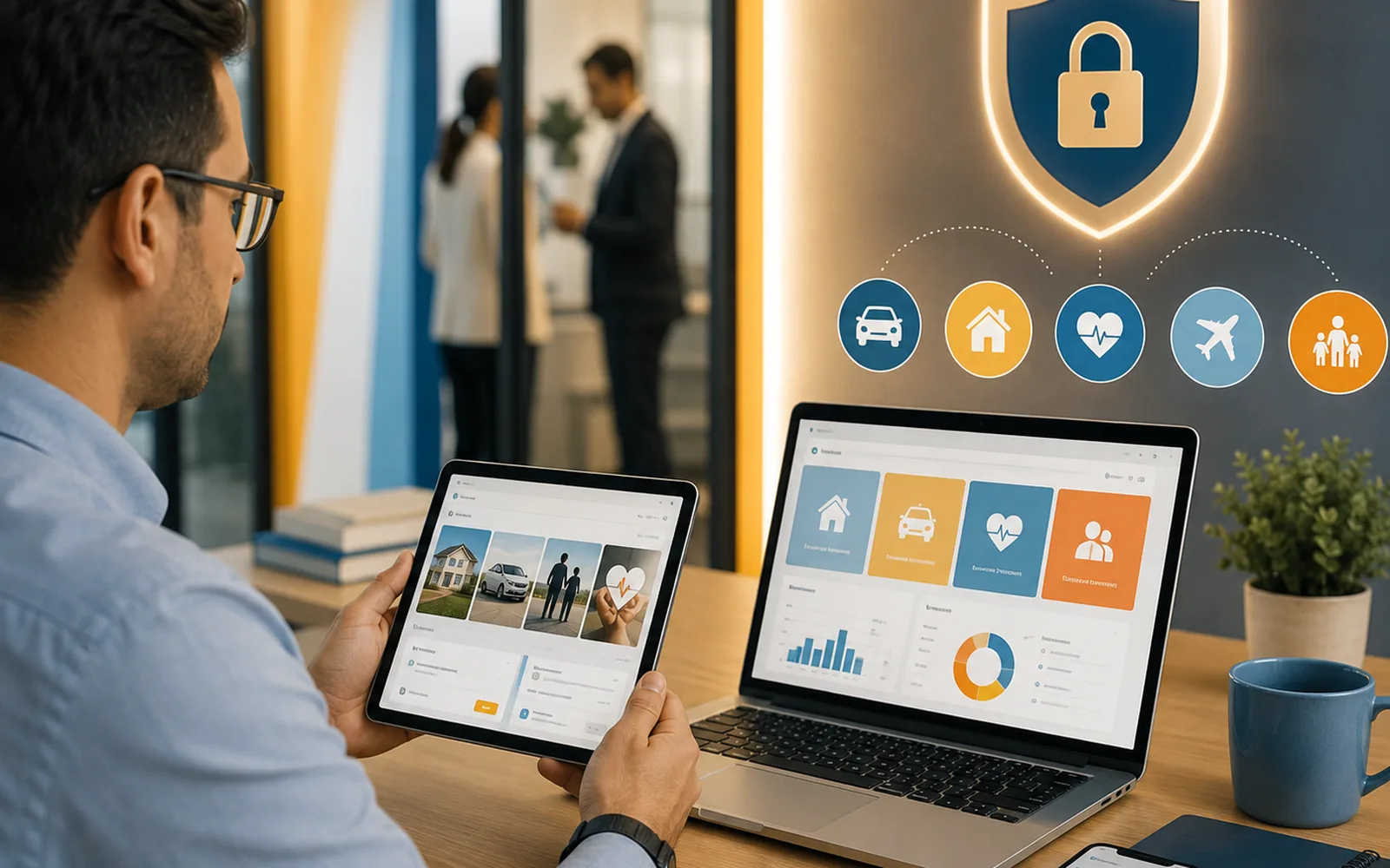 Unifying customer engagement across every insurance vertical with one secure portal
