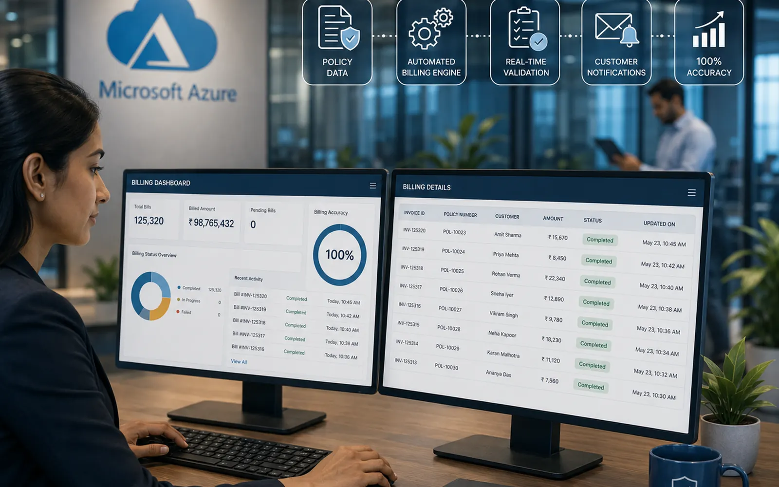Reaching 100% billing accuracy with an Azure-powered automated billing system